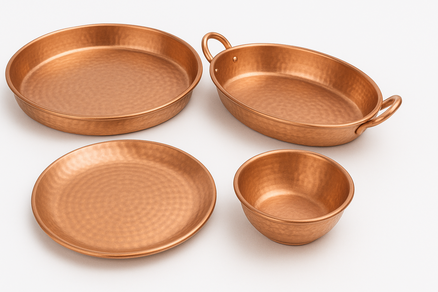 Copper Dishes and Plates